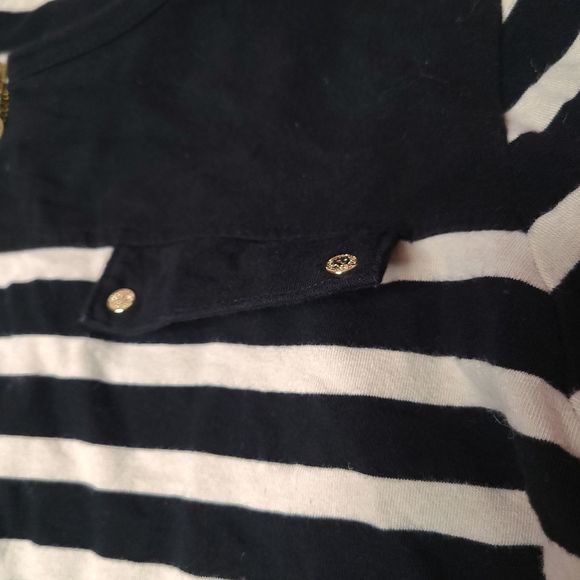 Anne Klein Sport | 3/4 Sleeve Stripe Sweater sz 1x - Picture 4 of 7